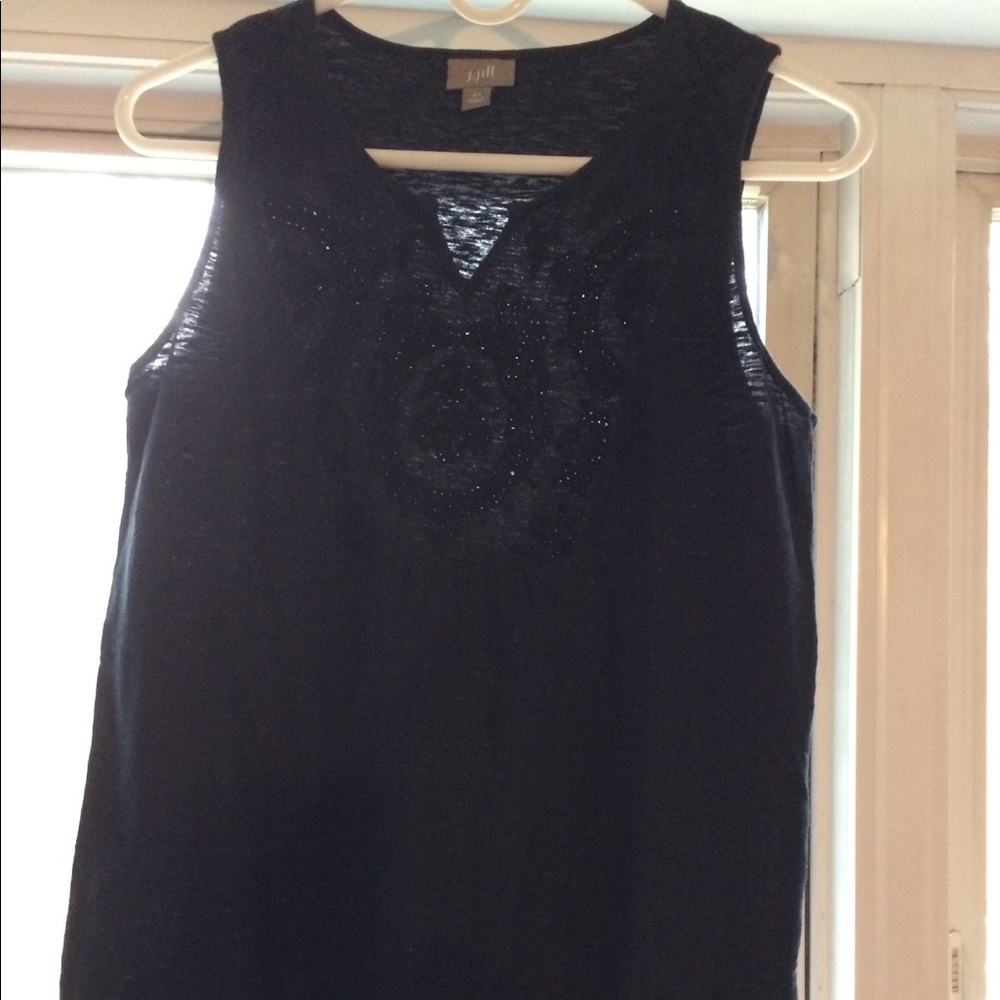 JJill linen/cotton tank